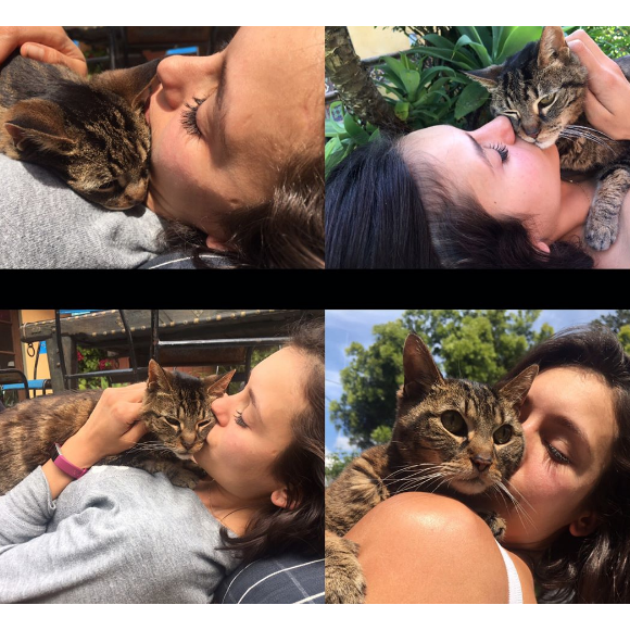 Nina Dobrev pleure la mort de son chat sur Instagram, le 27 mars 2017.