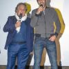 Christian Clavier et Ary Abittan lors de l'avant-première du film "A bras ouverts" au cinéma Kinepolis à Lomme, France, le 6 mars 2017. © Stephane Vansteenkiste/Bestimage