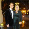 Michael Schumacher et sa femme Corinna à Francfort le 10 novembre 2012 lors du gala des sports de la presse allemande.
