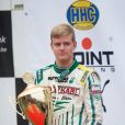 Mick Schumacher en octobre 2014, vice-champion d'Allemagne junior de karting.