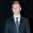  Mick Schumacher, fils de Michael Schumacher qui aspire à devenir champion du monde de F1 comme lui, le 17 décembre 2016 au Gala des sports de l'ADAC à Munich, en Allemagne. 