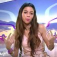 Anissa en salle d'interview - "Les Anges 9", lundi 6 février 2017, NRJ12