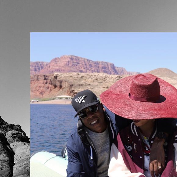 Beyonce partage des photos inédites à l'occasion de son 9e anniversaire de mariage avec Jay Z le 4 avril 2017.