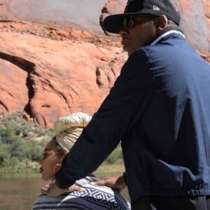 Beyonce partage des photos inédites à l'occasion de son 9e anniversaire de mariage avec Jay Z le 4 avril 2017.
