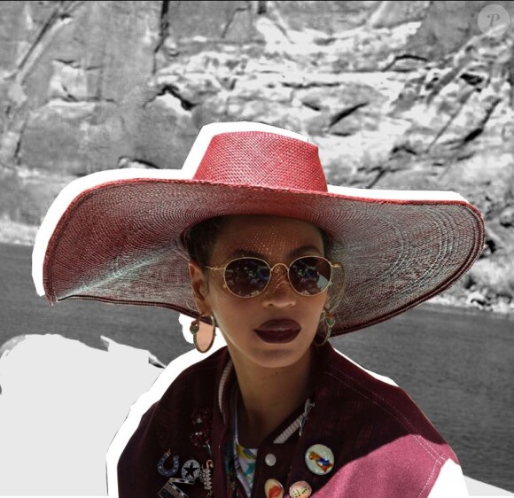 Beyonce partage des photos inédites à l'occasion de son 9e anniversaire de mariage avec Jay Z le 4 avril 2017.