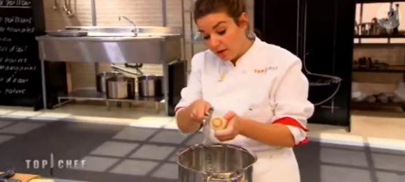 Giacinta - "Top Chef 2017" sur M6, le 5 avril 2017.