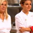 Giacinta et sa chef Hélène Darroze - "Top Chef 2017" sur M6, le 5 avril 2017.