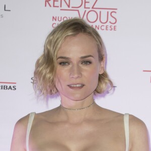 Diane Kruger (robe Paule Ka) à la cérémonie d'ouverture du Festival "Rendez-vous avec le nouveau Cinéma français" à l'ambassade de France à Rome, le 5 avril 2017 © Future-Image via Zuma/Bestimage