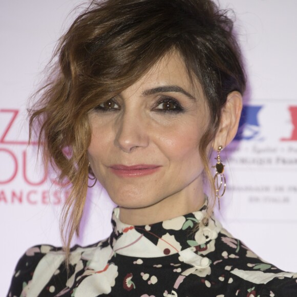 Clotilde Courau (princesse de Savoie) lors de la cérémonie d'ouverture du festival "Rendez-vous avec le nouveau Cinéma français" à l'ambassade de France à Rome, Italie, le 5 avril 2017.