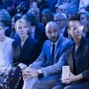 Rosamund Pike, Uma Thurman, Swizz Beatz et sa femme Alicia Keys - Frontrow - Défilé de mode prêt-à-porter Automne-Hiver 2017-2018 "Christian Dior" à Paris le 3 mars 2017.