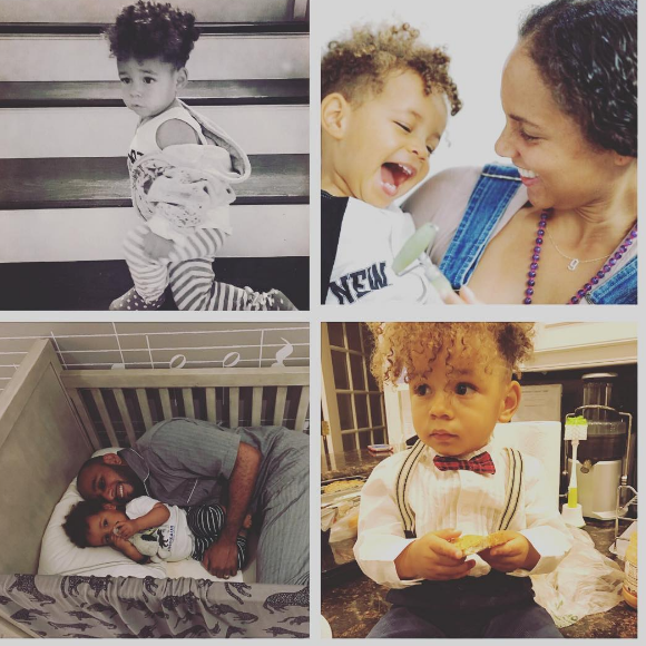 Le petit Genesis (2 ans) est le fils cadet d'Alicia Keys et de son époux Swizz Beatz. 