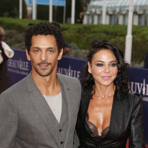 Tomer Sisley et sa compagne Sandra Zeitoun lors de la projection du film 'War dogs'' lors de la cérémonie de clôture du 42ème Festival du cinéma Américain de Deauville, à Deauville, France, le 10 septembre 2016. © Christophe Aubert via Bestimage