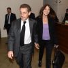 Nicolas Sarkozy et sa femme Carla Bruni-Sarkozy - Présentation du nouveau livre de Marisa Bruni Tedeschi "Mes chères filles, je vais vous raconter" à Turin en Italie le 6 mars 2017.