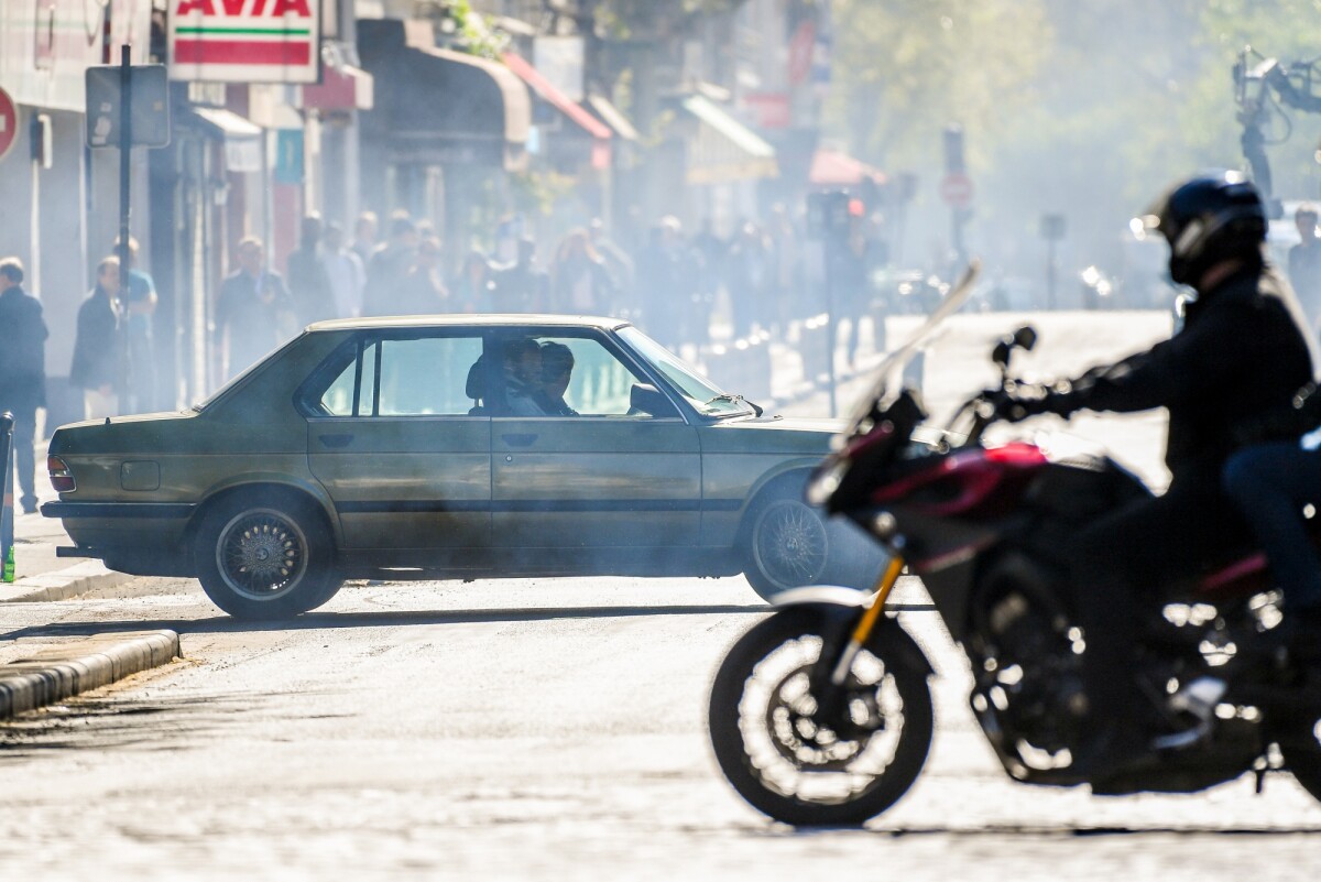 Photo Tom Cruise et Sean Harris sur le tournage d'une scène du film