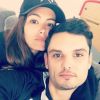 Ambre Baker partage une photo avec Florent Manaudou sur Instagram le 8 avril 2017.