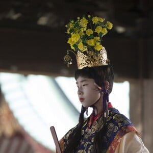 Le roi Felipe VI et la reine Letizia d'Espagne, accompagnés de l'impératrice Michiko du Japon, ont visité les sanctuaires de Shizuoka Sengen-jinja à Shizuoka, à l'occasion de leur voyage officiel de 3 jours au Japon. Le 7 avril 2017  Dancer in Sengen Jinja Temple during spanish kings official visit to Japan in Shizouka on Friday 7 April 2017.07/04/2017 - Shizuoka