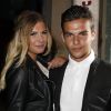 Julien Castaldi (fils de B. Castaldi et chroniqueur du Mad Mag NRJ12) et sa compagne Ludivine Birker (Les Princes de l'Amour 4) - Photocall du spectacle "Ecroué de rire" au théâtre du Gymnase Marie-Bell de Paris, France, le 14 avril 2017. © Marc Ausset-Lacroix/Bestimage