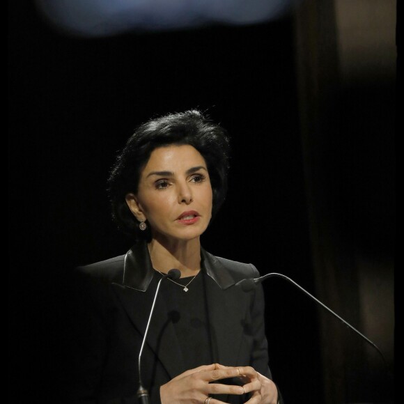 Exclusif - Rachida Dati - Dîner de Gala du Club du XXIe Siècle et remise des Trophées XXI de la Diversité 2017 dans les salons de l'Hôtel de Ville à Paris le 24 mars 2017. © Alain Guizard/Bestimage