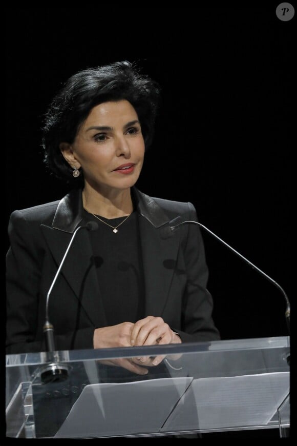 Exclusif - Rachida Dati - Dîner de Gala du Club du XXIe Siècle et remise des Trophées XXI de la Diversité 2017 dans les salons de l'Hôtel de Ville à Paris le 24 mars 2017. © Alain Guizard/Bestimage