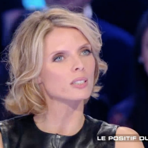 Sylvie Tellier sur le plateau de "Salut les Terriens !" sur C8. Le 15 avril 2017.