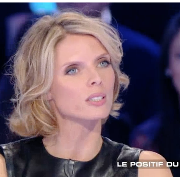 Sylvie Tellier sur le plateau de "Salut les Terriens !" sur C8. Le 15 avril 2017.