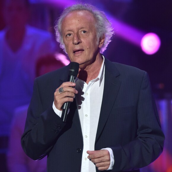 Didier Barbelivien - Enregistrement de l'émission "Les Années Bonheur" N° 77 à Saint-Denis, le 14 mars 2017. L'émission sera diffusée le 15 avril 2017.