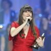 La chanteuse Camille (chanson originale "Allez allez allez) - 28 éme édition des Victoires de la Musique au Zenith le 8 février 2013.
