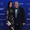 Ilie Nastase et sa femme Brigitte - Soirée des Laureus World Sport Awards 2017 à Monaco le 14 février 2017. © Michael Alesi/Bestimage