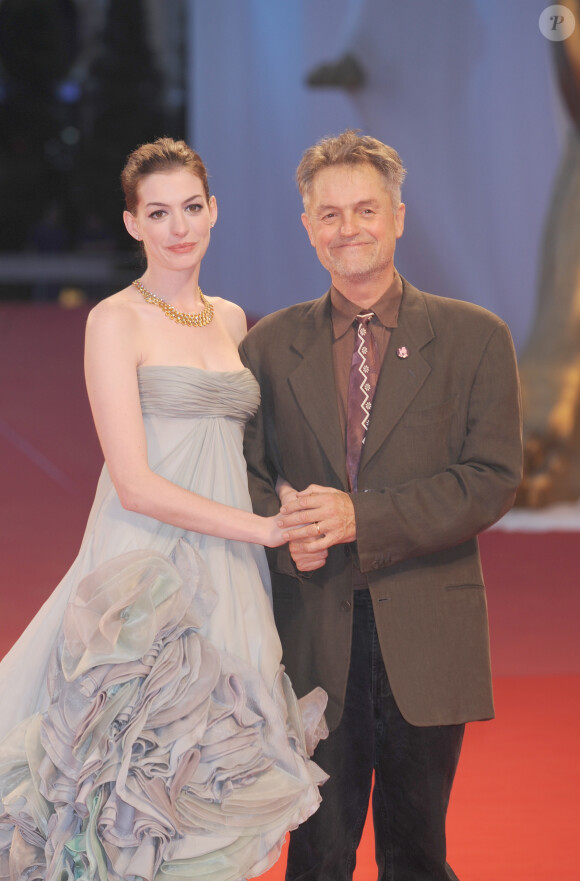 Anne Hathaway et Jonathan Demme à Venise en septembre 2009.