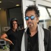 Exclusif - Al Pacino et sa compagne Lucila Solà quittent le 71e festival international du film de Venise, la Mostra. Le 2 septembre 2014