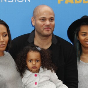 Melanie Brown (Mel B), son mari Stephen Belafonte et ses enfants Angel, Madison et Phoenix à la Première du film "Paddington" au Chinese Theatre à Hollywood. Le 10 janvier 2015