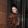 Exclusif - Kendall Jenner et son supposé compagnon Asap Rocky quittent le C restaurant de Londres séparément le 4 avril 2017.