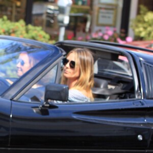 Heidi Klum et sa mère Erna à Beverly Hills, le 18 avril 2017.