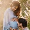 Nikki Reed a partagé cette photo sur Instagram pour dévoiler sa grossesse, le 4 mai 2017