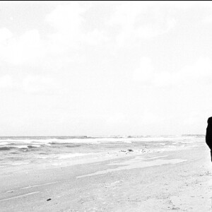 Jean-Louis Trintignant et sa fille Marie en Israël en 1980.