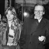 Jean-Louis Trintignant et sa fille Marie en 1980 à Paris