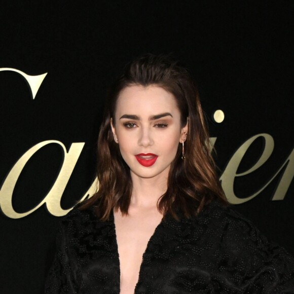 Lily Collins - Soirée de lancement de la collection de montres "Panthère de Cartier" aux studios Milk à Los Angeles, Californie, le 5 mai 2017.