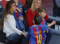 Lionel Messi et Luis Suarez: Avec femmes et enfants au Camp Nou, pause tendresse