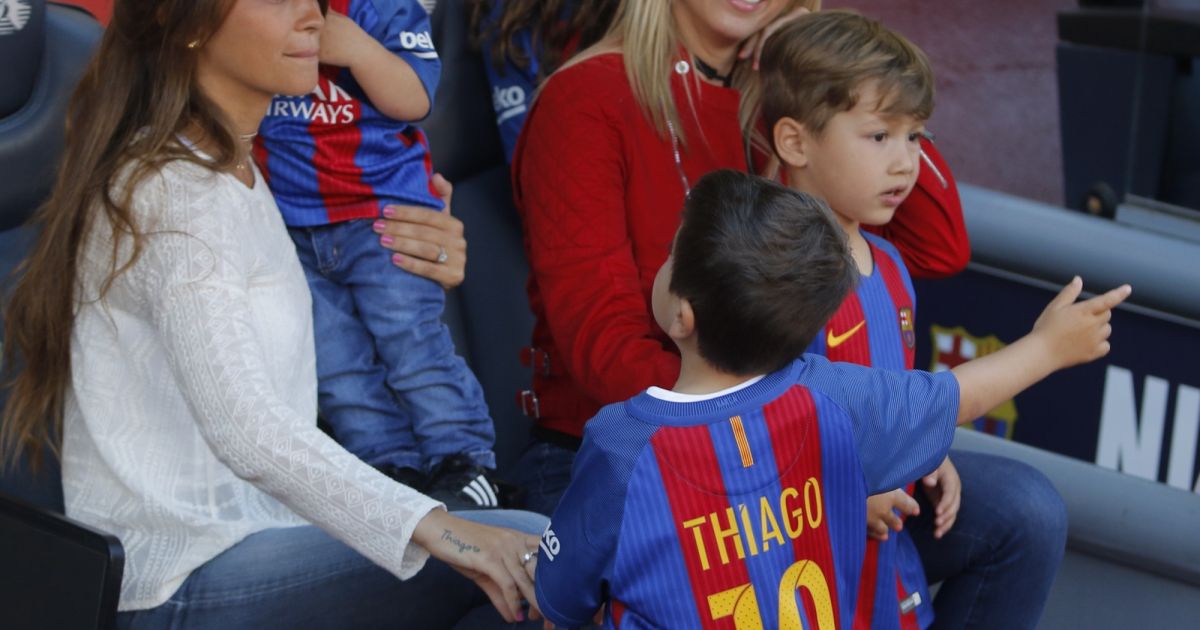 Lionel Messi et Luis Suarez: Avec femmes et enfants au Camp Nou, pause ...