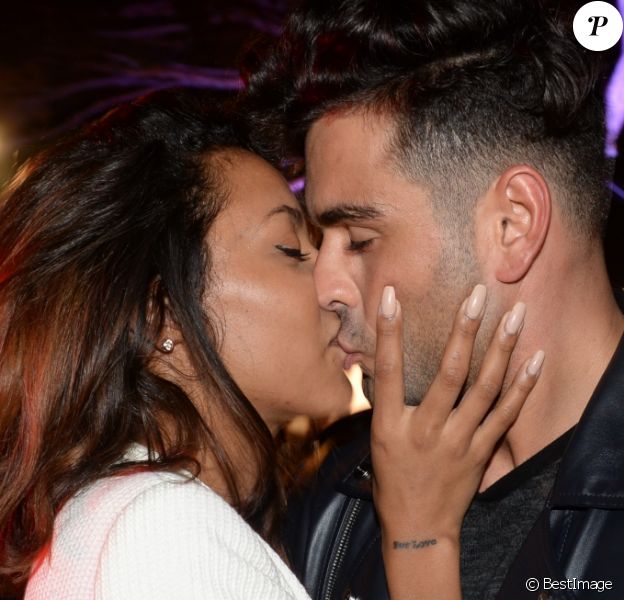 Exclusif - Ricardo et Nehuda (Les Anges 8) au nightclub le Gotha à Cannes pendant le 69e Festival International du Film de Cannes le 13 mai 2016.