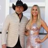 Jason Aldean et sa femme Brittany Kerr à la soirée Academy Of Country Music Awards au T-Mobile Arena à Las Vegas, le 2 avril 2017