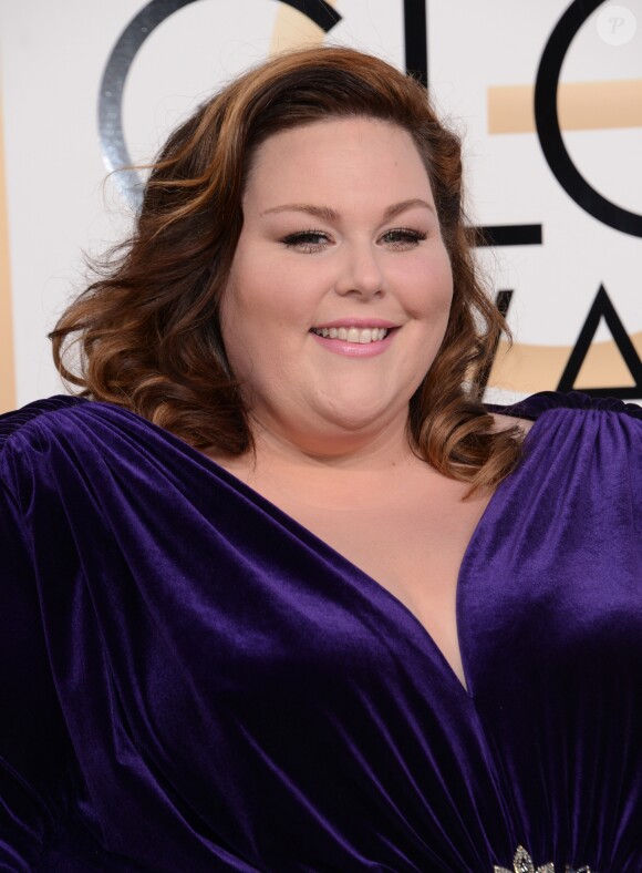 Chrissy Metz - La 74ème cérémonie annuelle des Golden Globe Awards à Beverly Hills, le 8 janvier 2017.