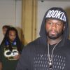 Le rappeur Curtis '50 Cent' Jackson arrive à l'aéroport de DCA à Washington, le 27 août 2016.