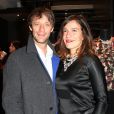 Zoe Felix et son compagnon Benjamin Rolland - Soiree Shourouk pour le lancement de sa nouvelle ligne d'accessoires en collaboration avec le concept store du magasin du Kabuki à Paris le 3 octobre 2013.
