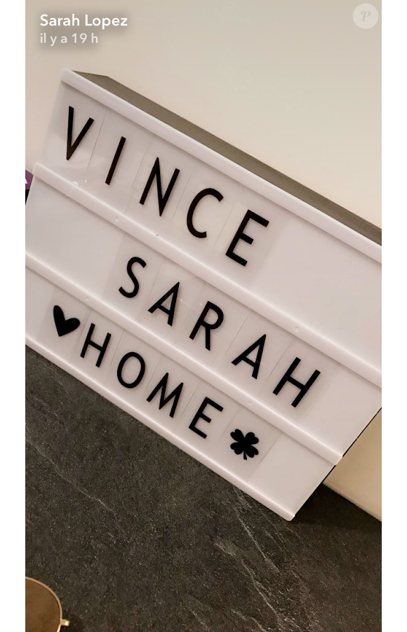 Vincent Queijo et Sarah Lopez ont emménagé ensemble, et présenté leur nouvel appartement sur Snapchat.