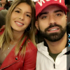 Sarah Lopez et Vincent Queijo dans l'avion pour Marrakech, Snapchat, 27 mars 2017