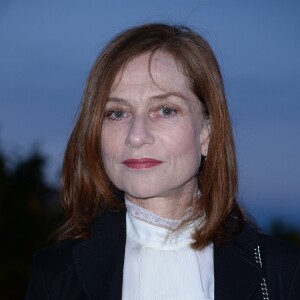 Isabelle Huppert - Dîner de la "François Pinault Foundation" lors de la 57ème Biennale Internationale d'Art à Venise, le 10 mai 2017