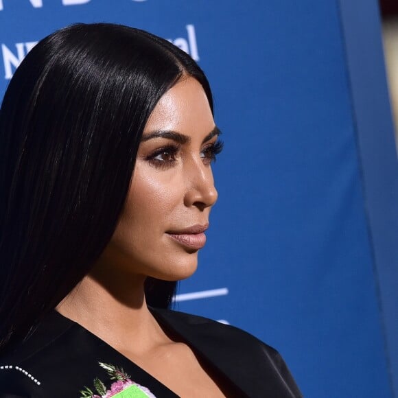 Kim Kardashian assiste à l'UpFront du groupe NBCUniversal au Radio City Music Hall. New York, le 15 mai 2017.