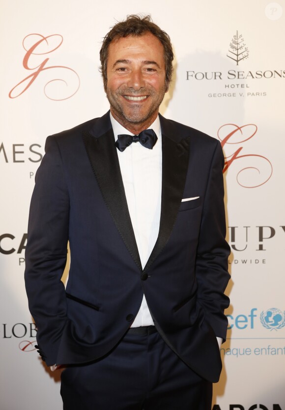 Bernard Montiel lors du photocall de la 7e édition du "Global Gift Gala" à l'hôtel Four Seasons George V à Paris, le 16 mai 2017. © Marc Ausset-Lacroix/Bestimage