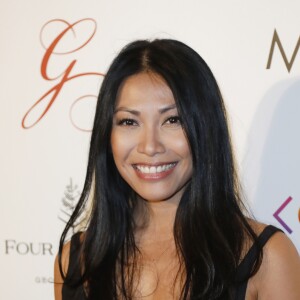 Anggun lors du photocall de la 7e édition du "Global Gift Gala" à l'hôtel Four Seasons George V à Paris, le 16 mai 2017. © Marc Ausset-Lacroix/Bestimage